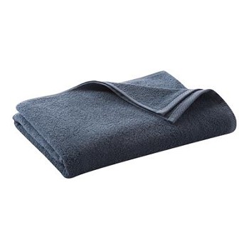 gastenhanddoek, eco-katoen, 30 x 50 cm, infinity blue